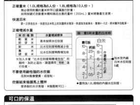 电饭煲显示问题的解决方法（如何将电饭煲显示10修改为1）