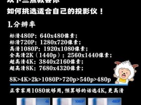 投影仪的开关方法是什么？常见问题有哪些？